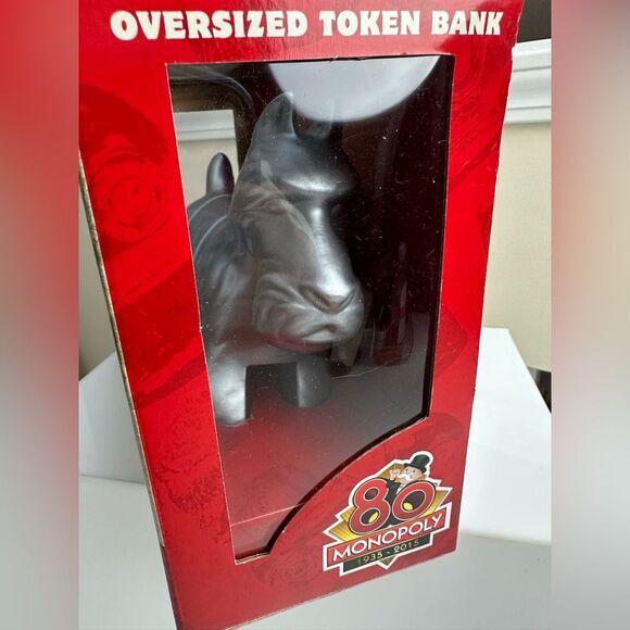 Monopoly Oversized Token Bank Scotty Dog 80th Anniversary 1935 - 2015 Hasbro NEW - Picture 3 of 8